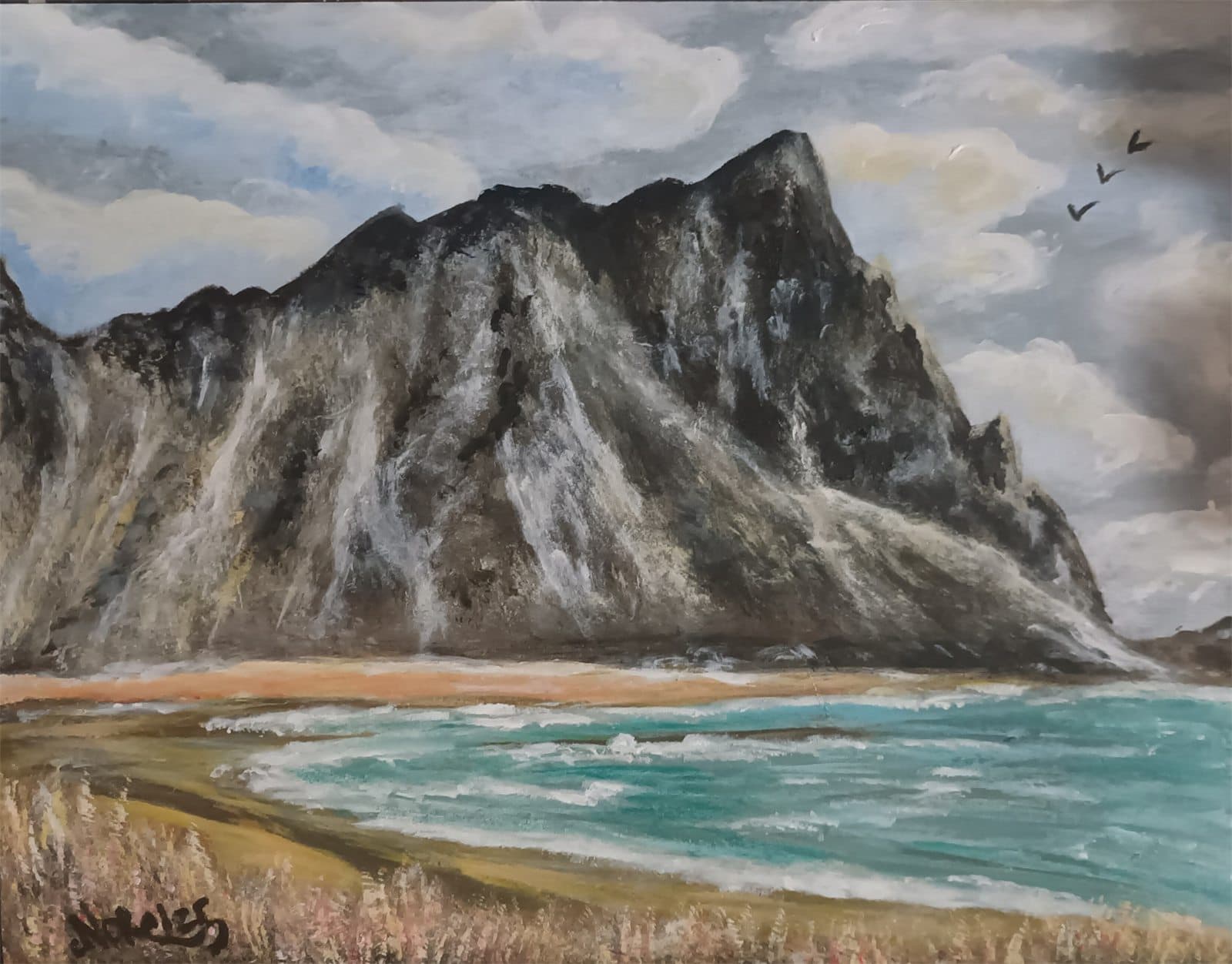 Le lac et la montagne