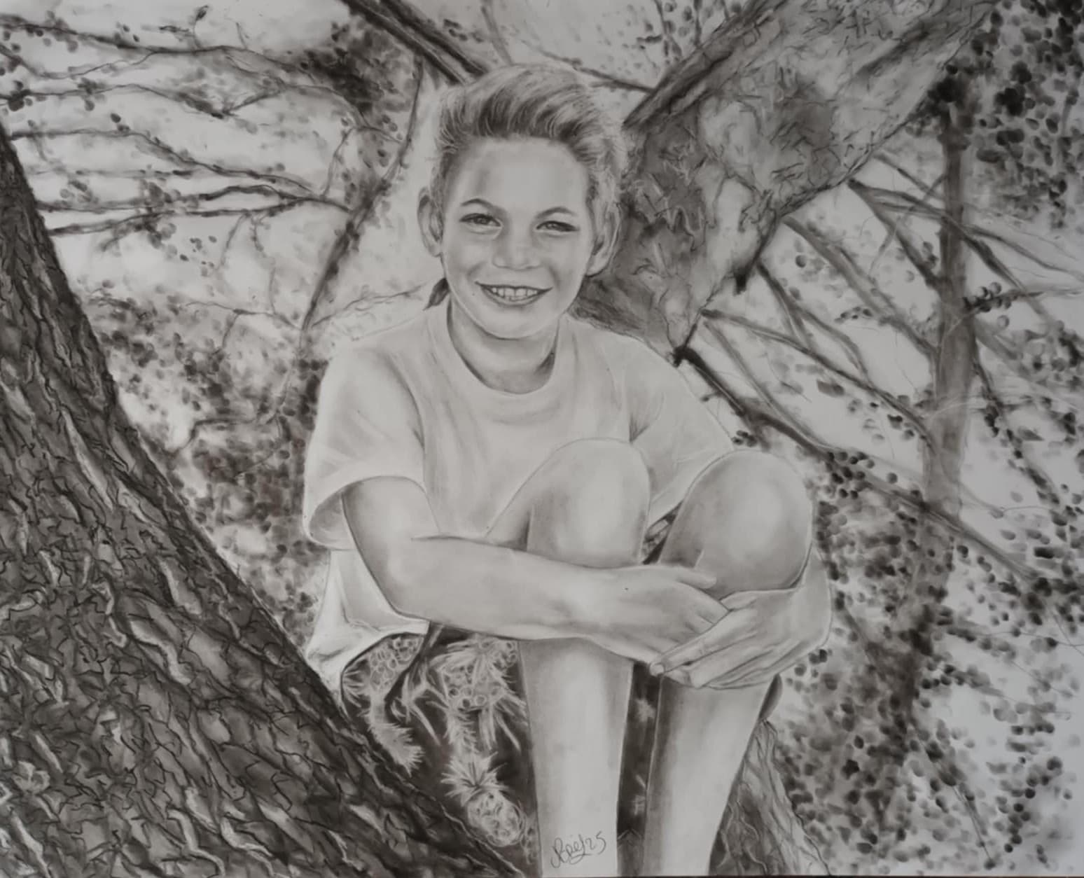 Portrait d’animal sur commande