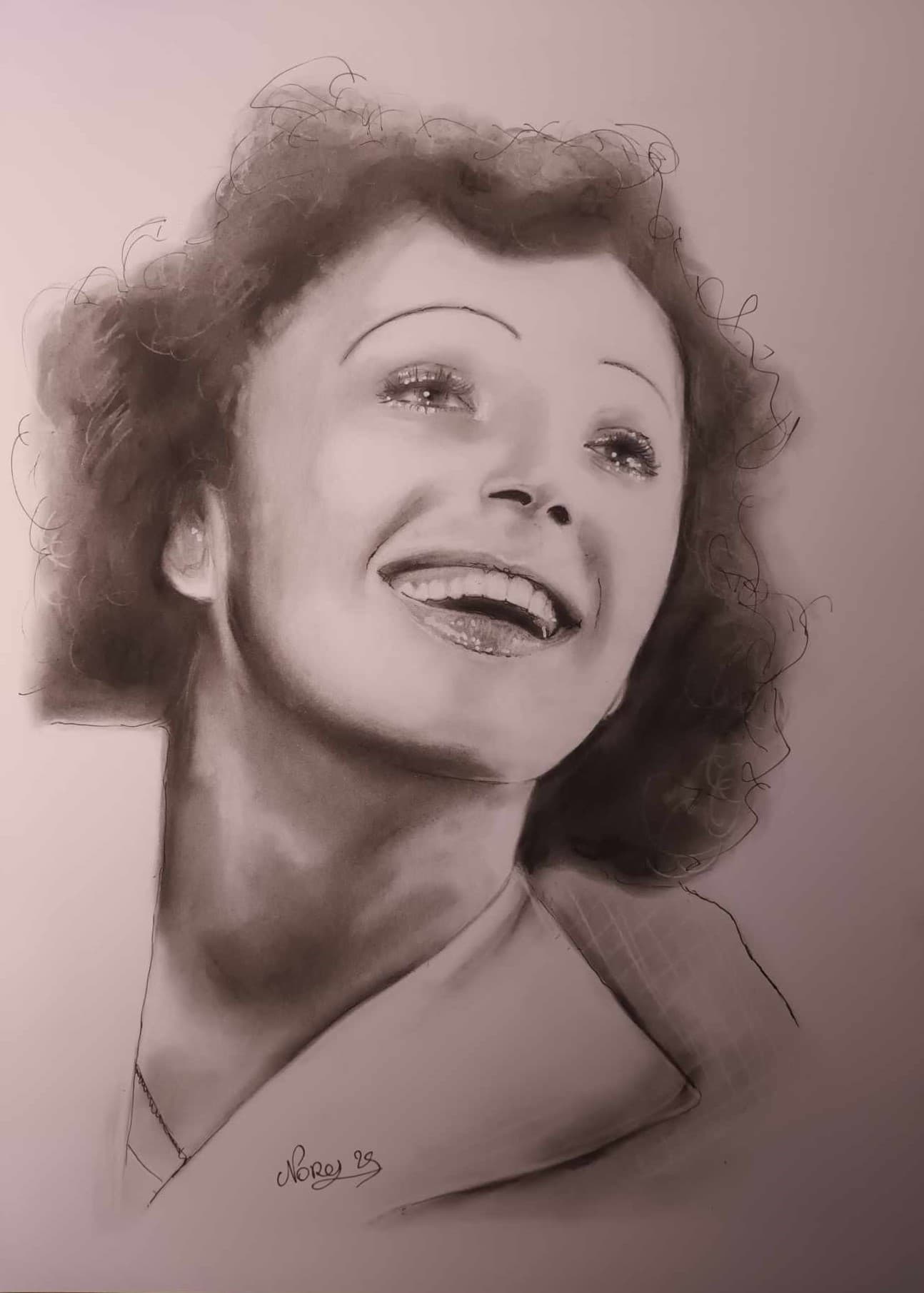 Portrait sur commande Norel Art